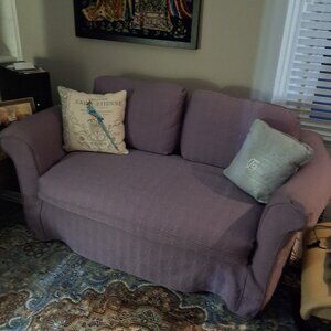 Loveseat with additional cover!